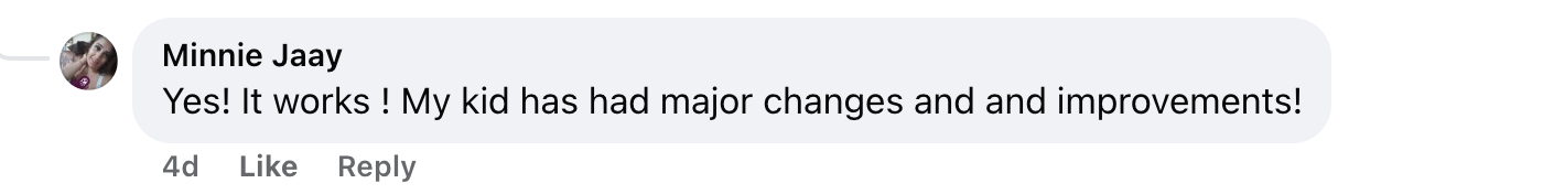 Customer comment